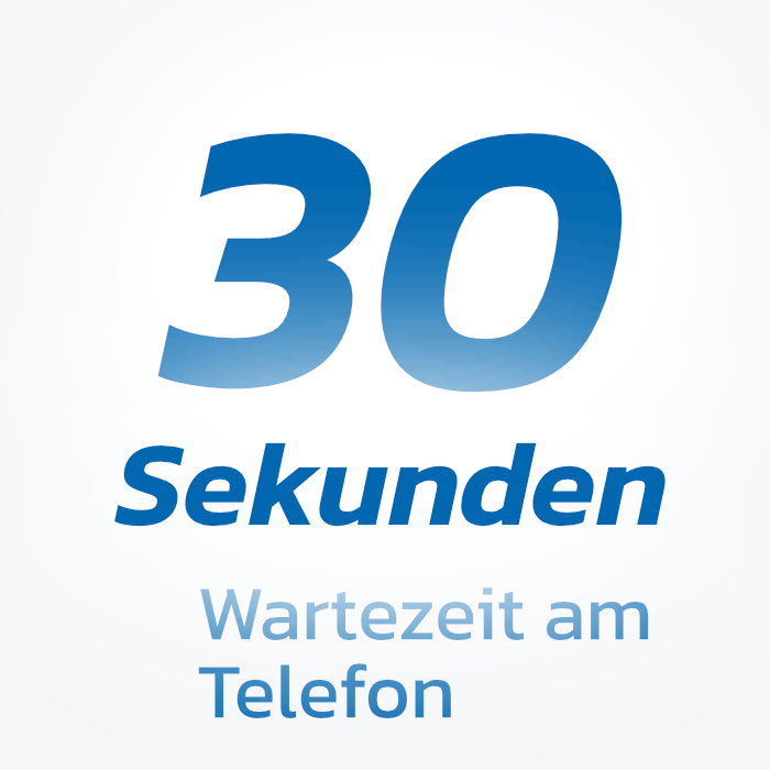 In 30 Sekunden startklar